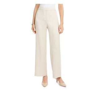 ALFANI Womens Beige Heather Wide Leg Shorts 16